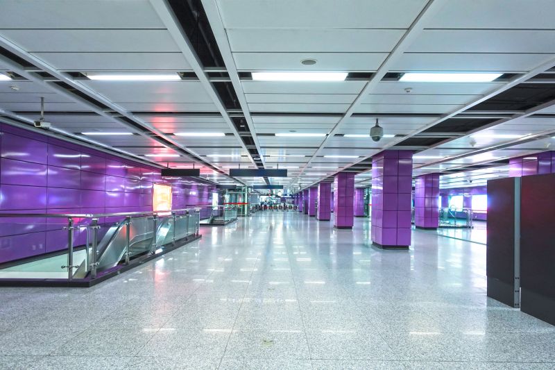 Art Deco Lighting Installation