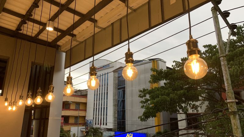 Bar Lighting Installation