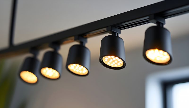 Track Lighting Installation detail