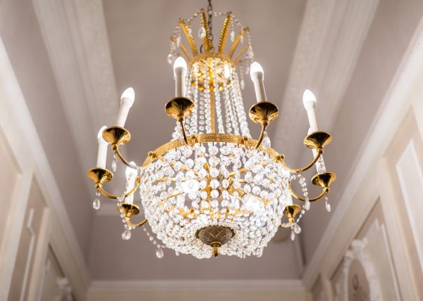Chandelier Installation in Albany