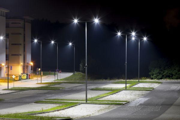 Parking Lot Light Repair in Albany