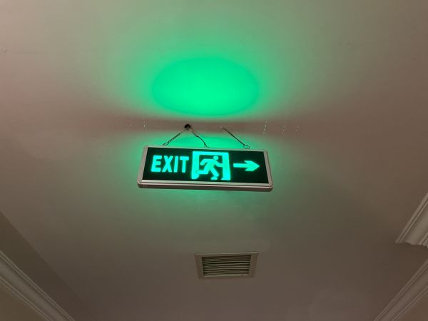 Exit Sign Mounting