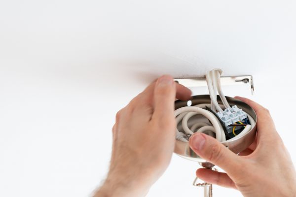 Ceiling Light Wiring in Albany