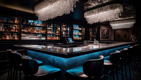 Bar Lighting Installation in Albany