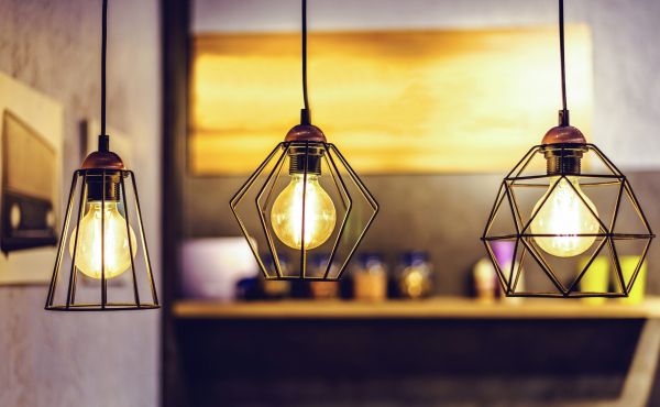 Hanging Light Installation in Albany