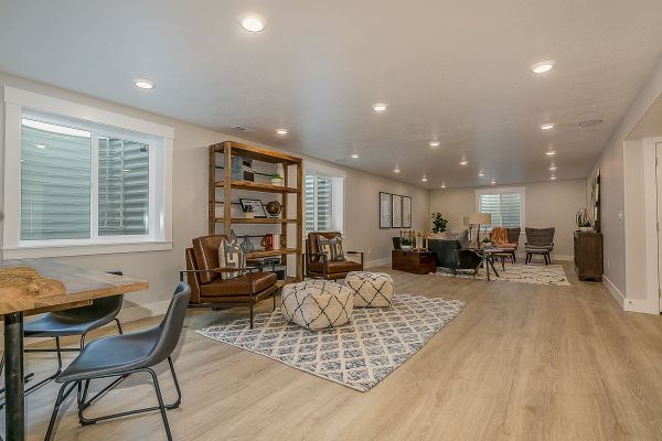 Basement Lighting Installation in Albany
